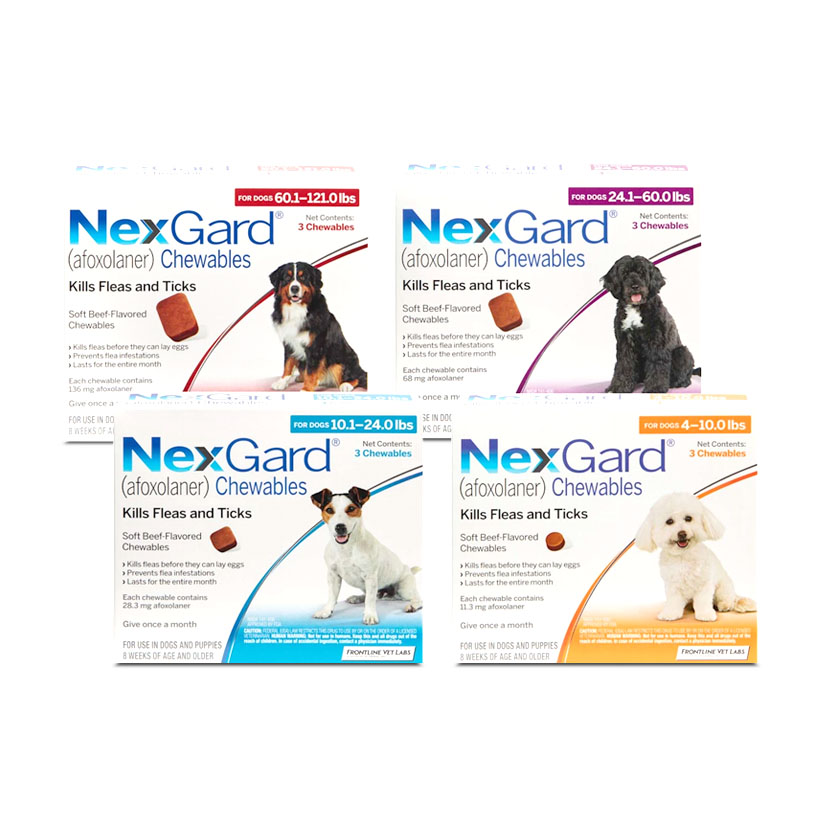 NexGard Spectra XS 2-3.5kg (3 tabs), Pet Express